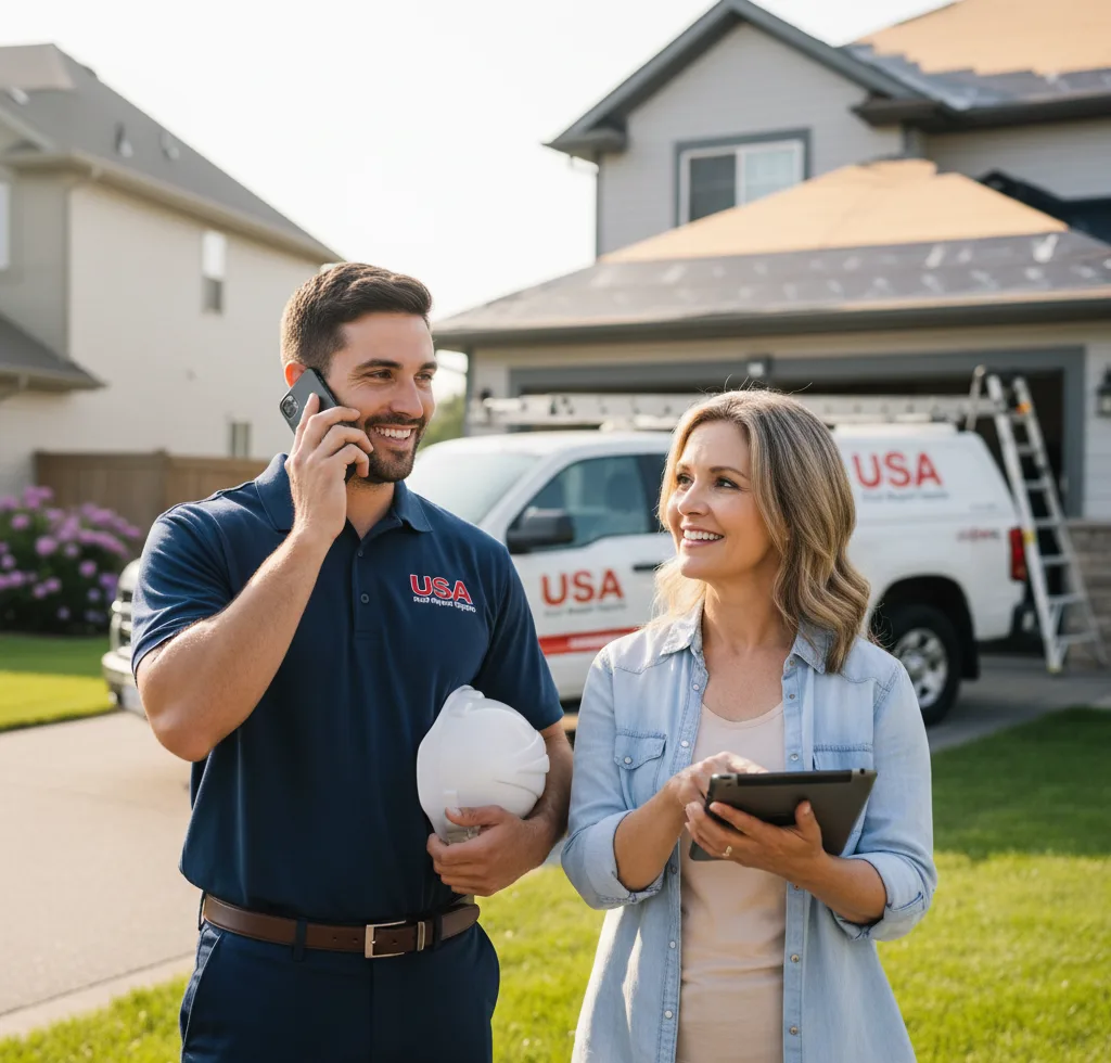 USA Roof Repair Experts customer support in Fennville